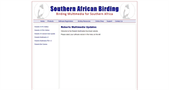 Desktop Screenshot of downloads.sabirding.co.za